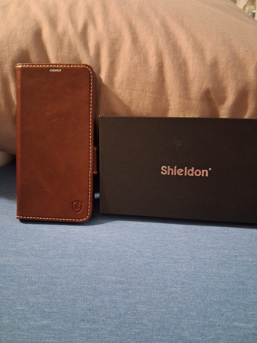SHIELDON Galaxy S23 Ultra Leather Wallet Case